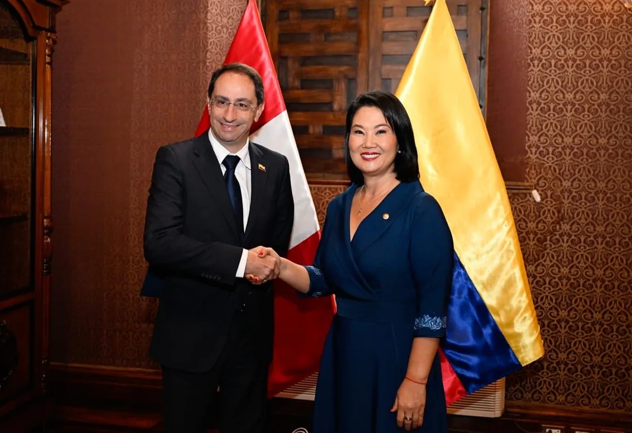 Keiko Fujimori y José Manuel Restrepo fortalecen la agenda bilateral entre Perú y Colombia
