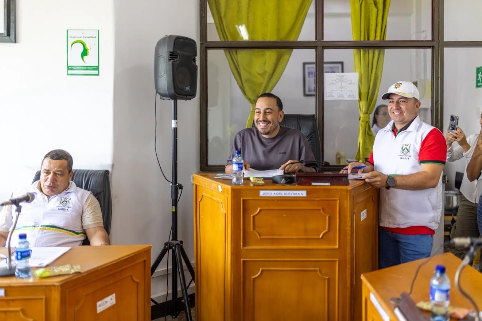 Juan Diego Patiño presentó en Guática resultados de inversión que transforman el municipio