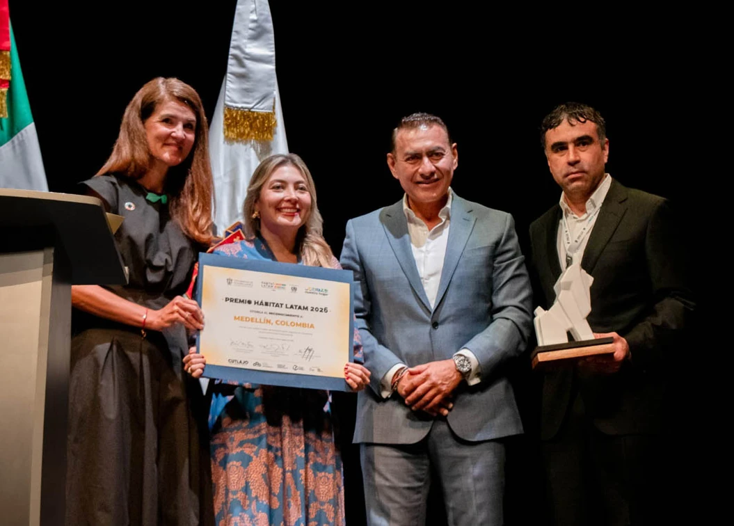 Medellín lidera el Premio Hábitat LATAM 2026 por sus aportes a la transformación urbana y sus avances en el desarrollo sostenible