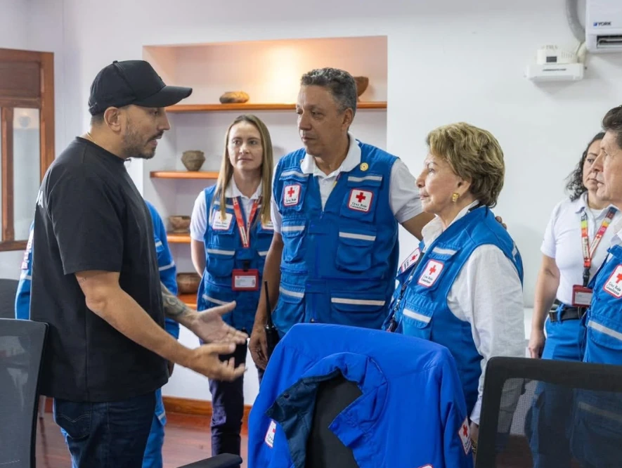 Gobernación y Cruz Roja Colombiana fortalecen respuesta humanitaria y recuperación de Risaralda tras el terremoto