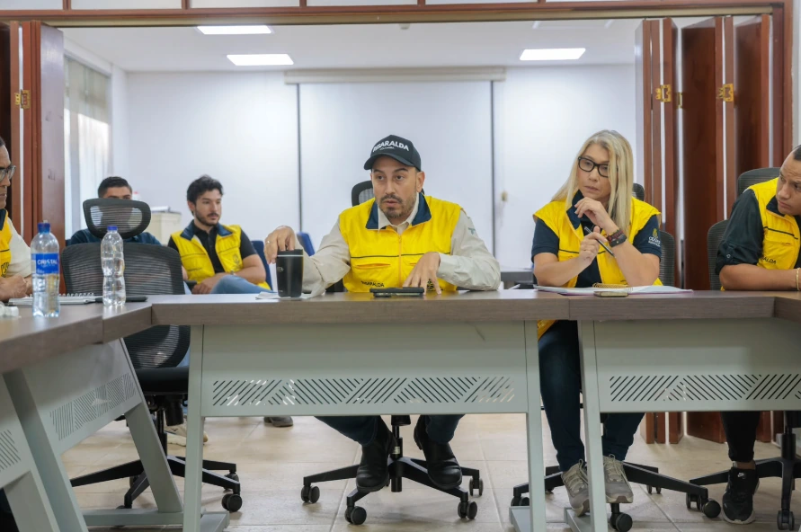 Juan Diego Patiño Ochoa articula con los alcaldes la ruta para llevar ayudas y recursos nacionales a los municipios afectados por el terremoto