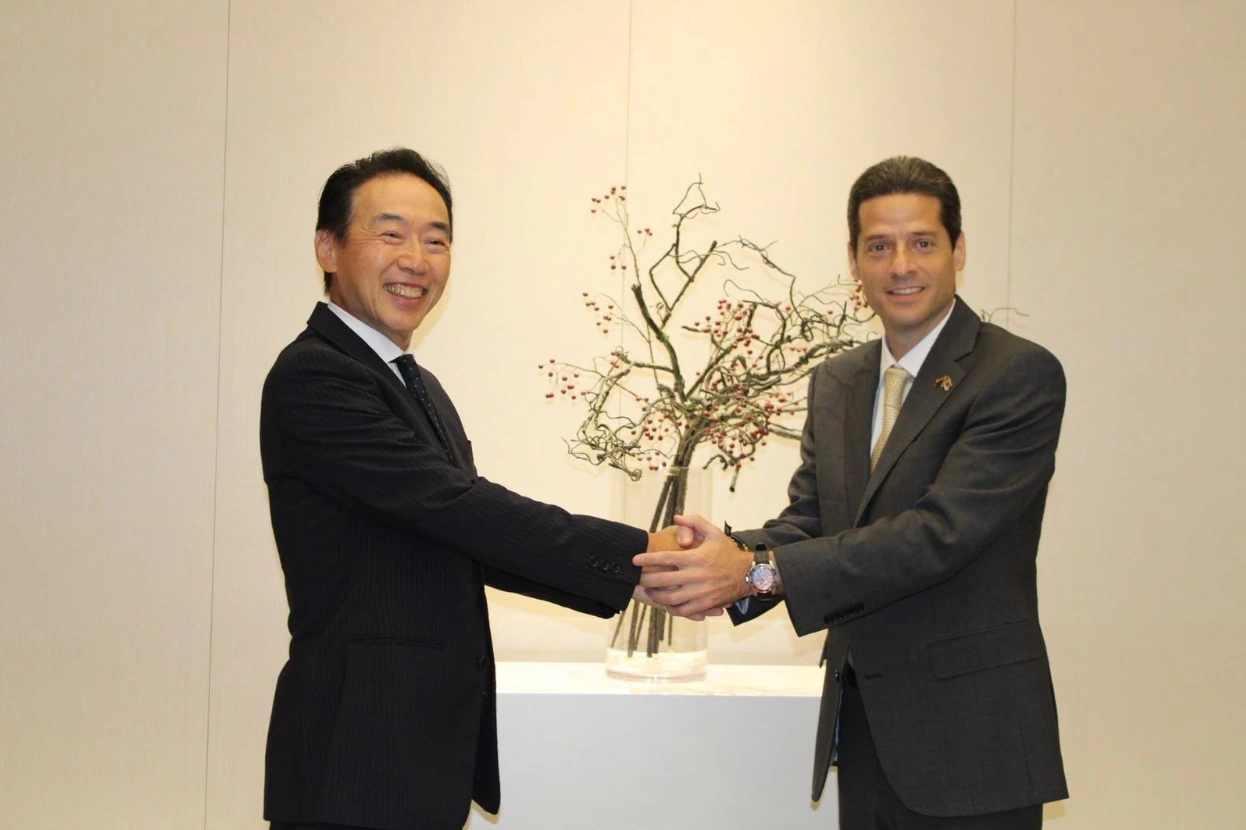 Ministro de Comercio Mauricio Gómez Amín busca atraer capital y tecnología japonesa y abrir nuevos mercados para Colombia