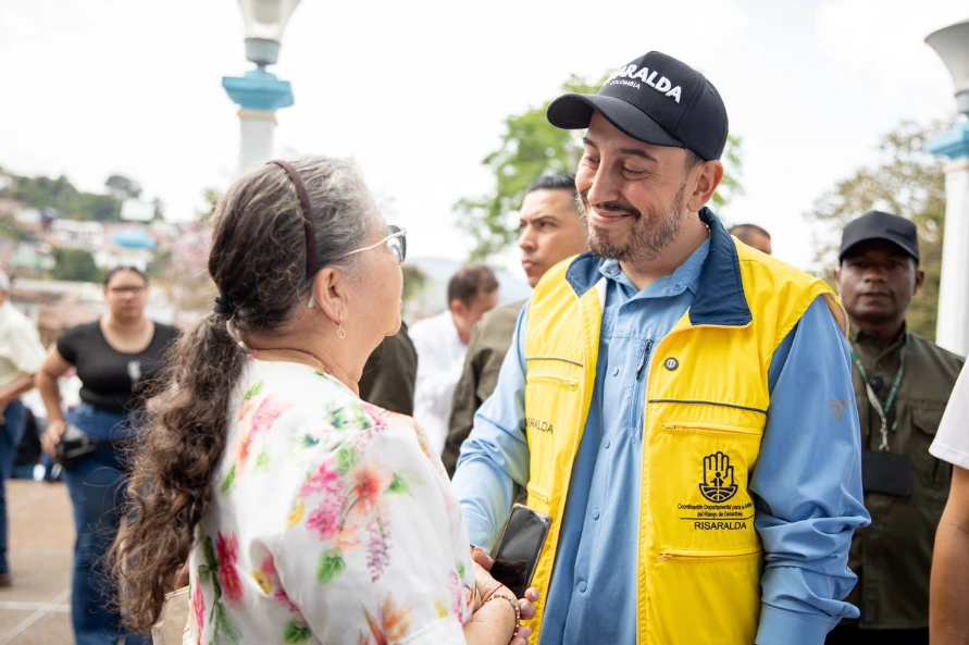Patiño pone en marcha con el Gobierno Nacional la reconstrucción de Apía tras el terremoto