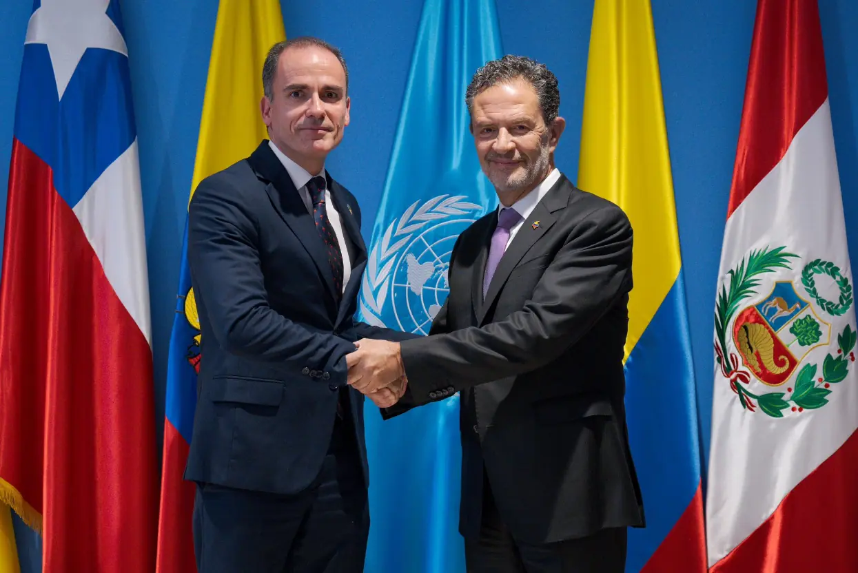 Colombia y UNODC fortalecen cooperación contra el crimen organizado transnacional