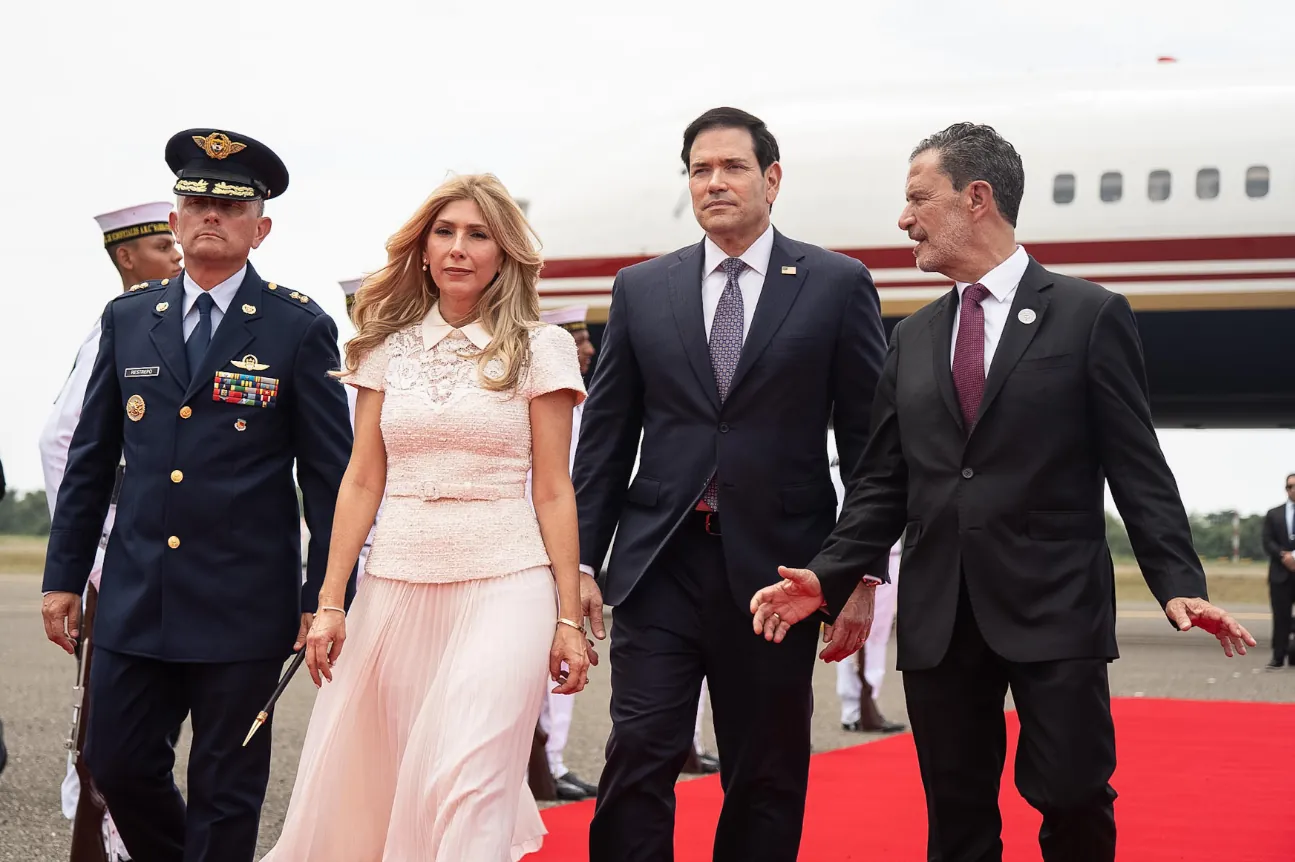 Canciller Omar Bula Escobar recibió en Barranquilla al secretario de Estado de Estados Unidos, Marco Rubio