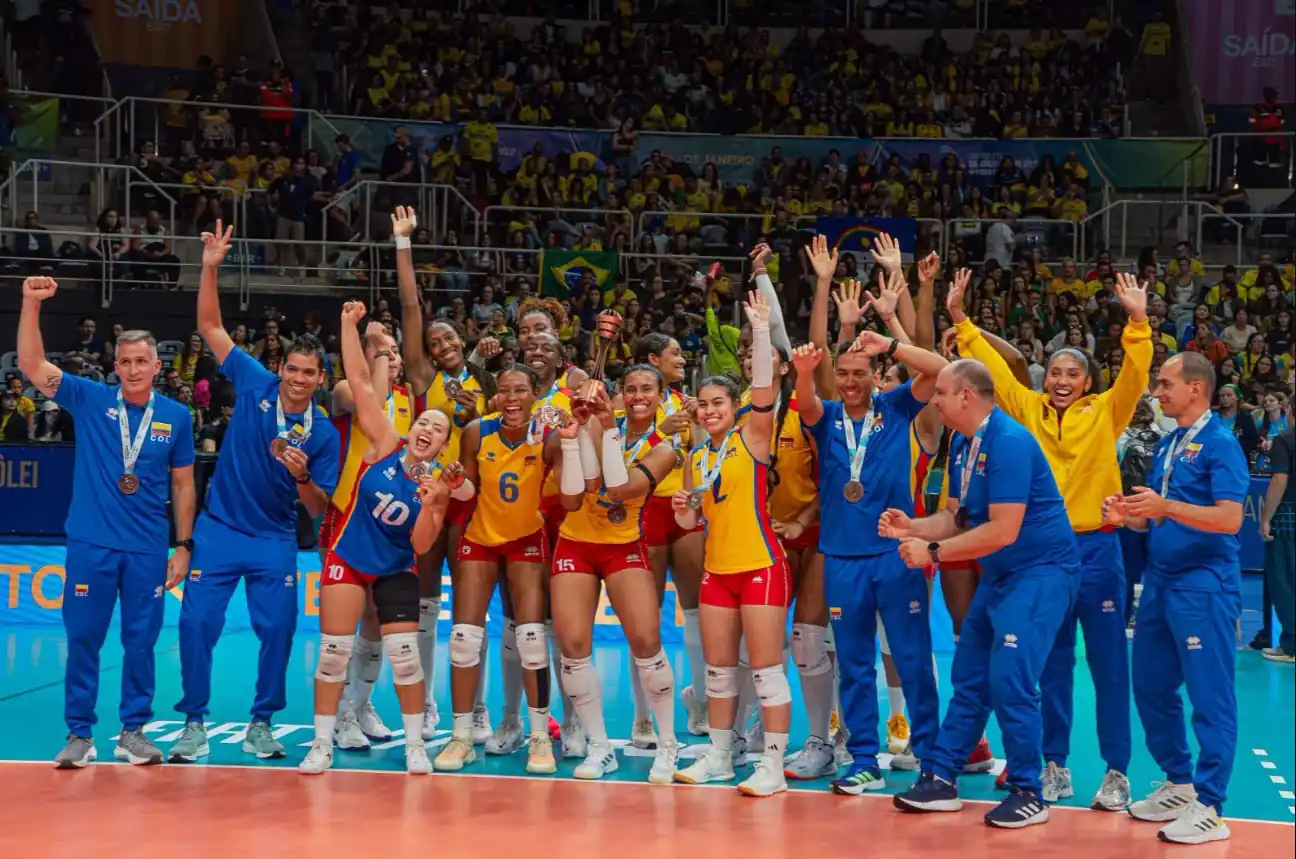 ¡La selección Colombia de voleibol femenina es mundial!