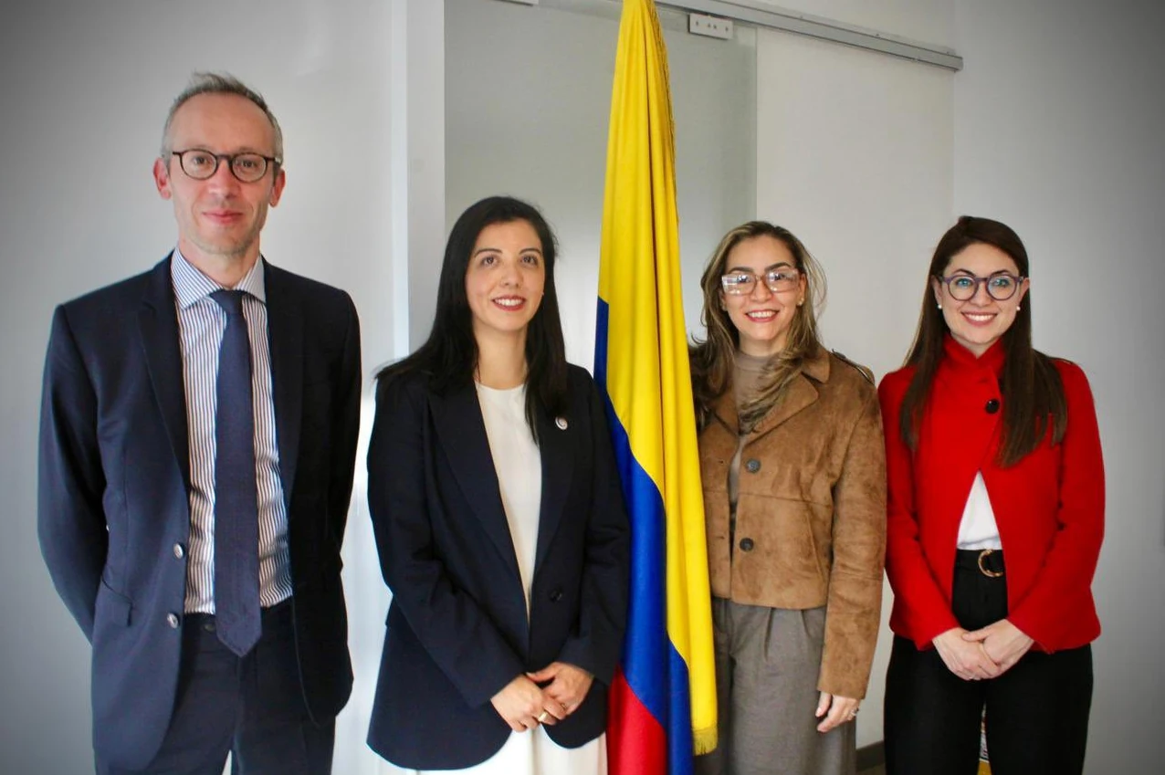 Se fortalece la alianza entre Colombia y Francia para respaldar al sector trabajo en la Patria Milagro