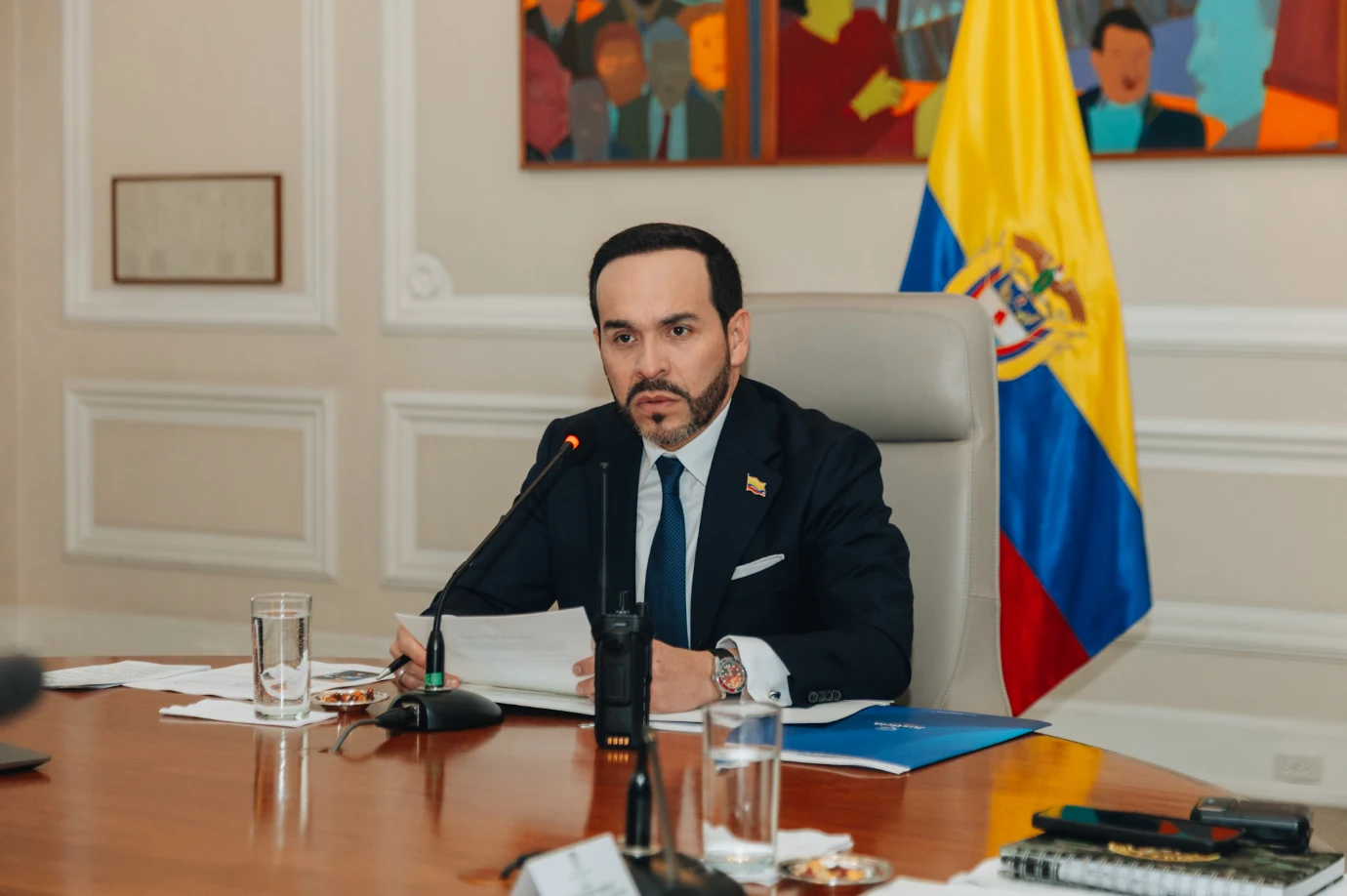 Presidente De La Espriella y su Gabinete firmaron 11 decretos al amparo de la Emergencia Económica para atender necesidades de la tragedia del terremoto