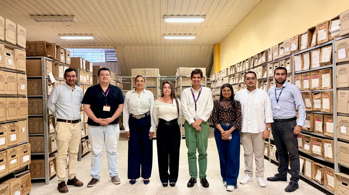 Director del Archivo General de la Nación visitó Pereira para apoyar la recuperación de los archivos afectados por el sismo