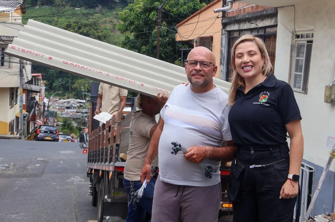 TECHOS DIGNOS LLEGAN A 600 HOGARES EN PEREIRA