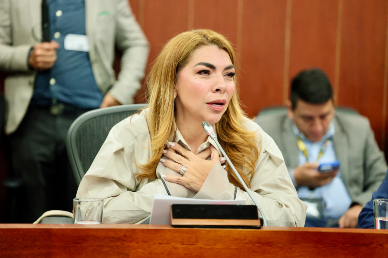 La senadora María Irma Noreña llevó al Congreso la emergencia educativa post terremoto