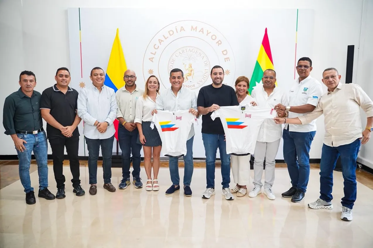 Alcalde Dumek Turbay y gobernador Yamil Arana ultimaron detalles para el Gran Fondo Nairo Quintana