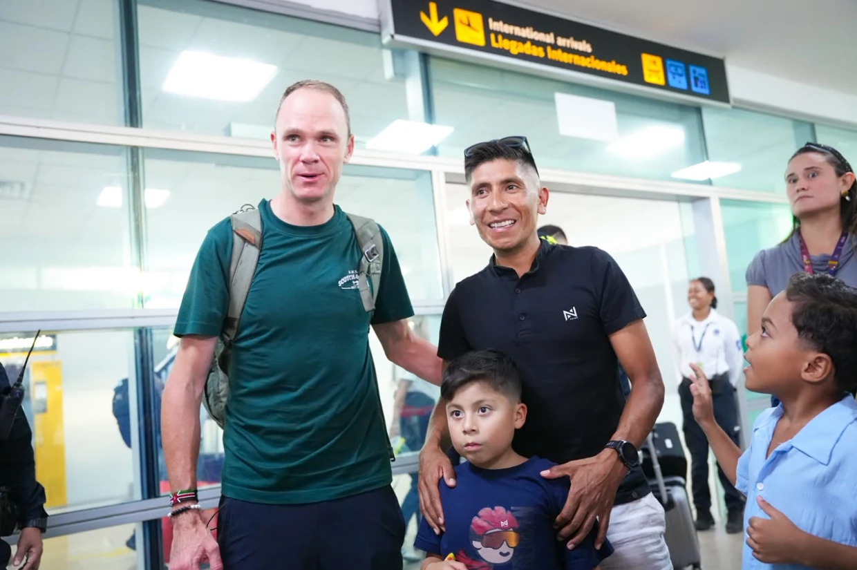 Cartagena recibe a Egan Bernal, Chris Froome y otras figuras del ciclismo mundial para el Gran Fondo Nairo Fest 2026