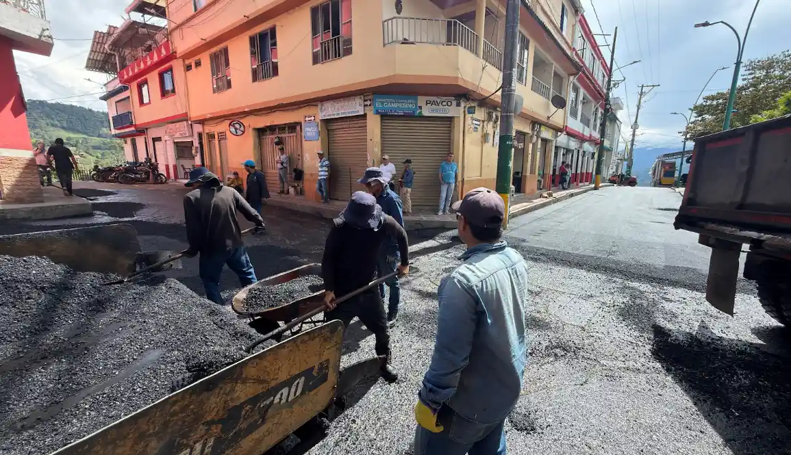 Gobernación de Risaralda renovó las vías alrededor del parque principal de Guática con una inversión de $400 millones