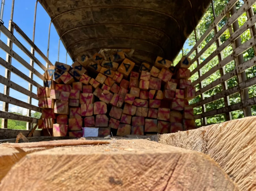 La CARDER recibió donación de madera por parte de la CAR Cundinamarca