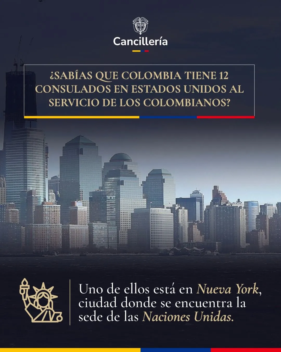 Nueva York fue escenario de una agenda que conectó a Colombia con el mundo y dejó beneficios para nuestros connacionales