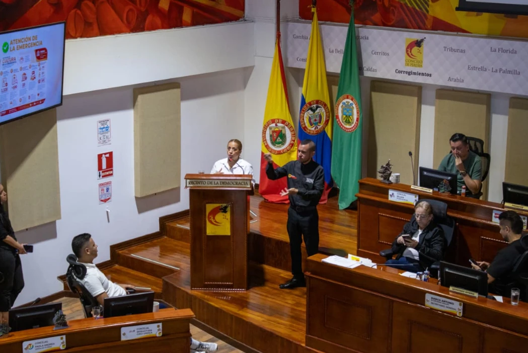 CONCEJALES DE PEREIRA DESTACARON LOS AVANCES DE LA SECRETARÍA DE CULTURA Y SU RESPUESTA TRAS EL TERREMOTO DEL 10 DE AGOSTO