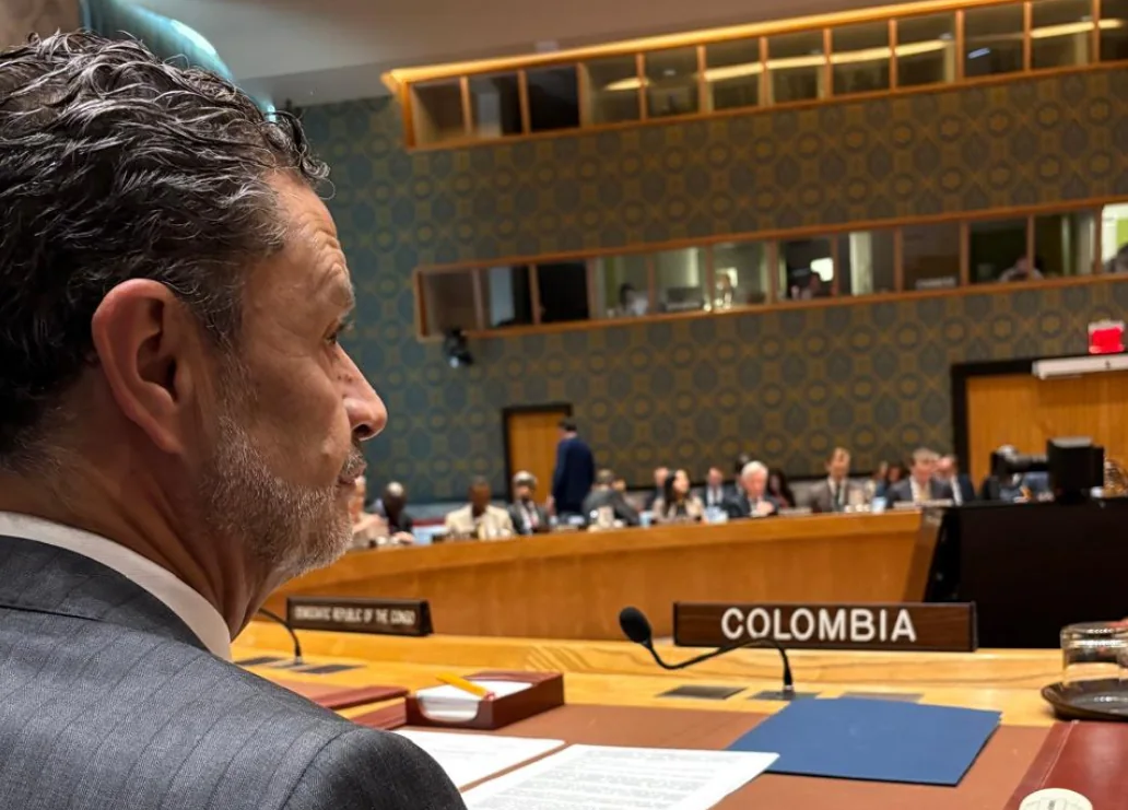 INTERVENCIÓN DEL CANCILLER OMAR BULA ANTE EL CONSEJO DE SEGURIDAD DE LAS NACIONES UNIDAS | ARCHIVO COLOMBIA: MISIÓN DE VERIFICACIÓN DE LA ONU