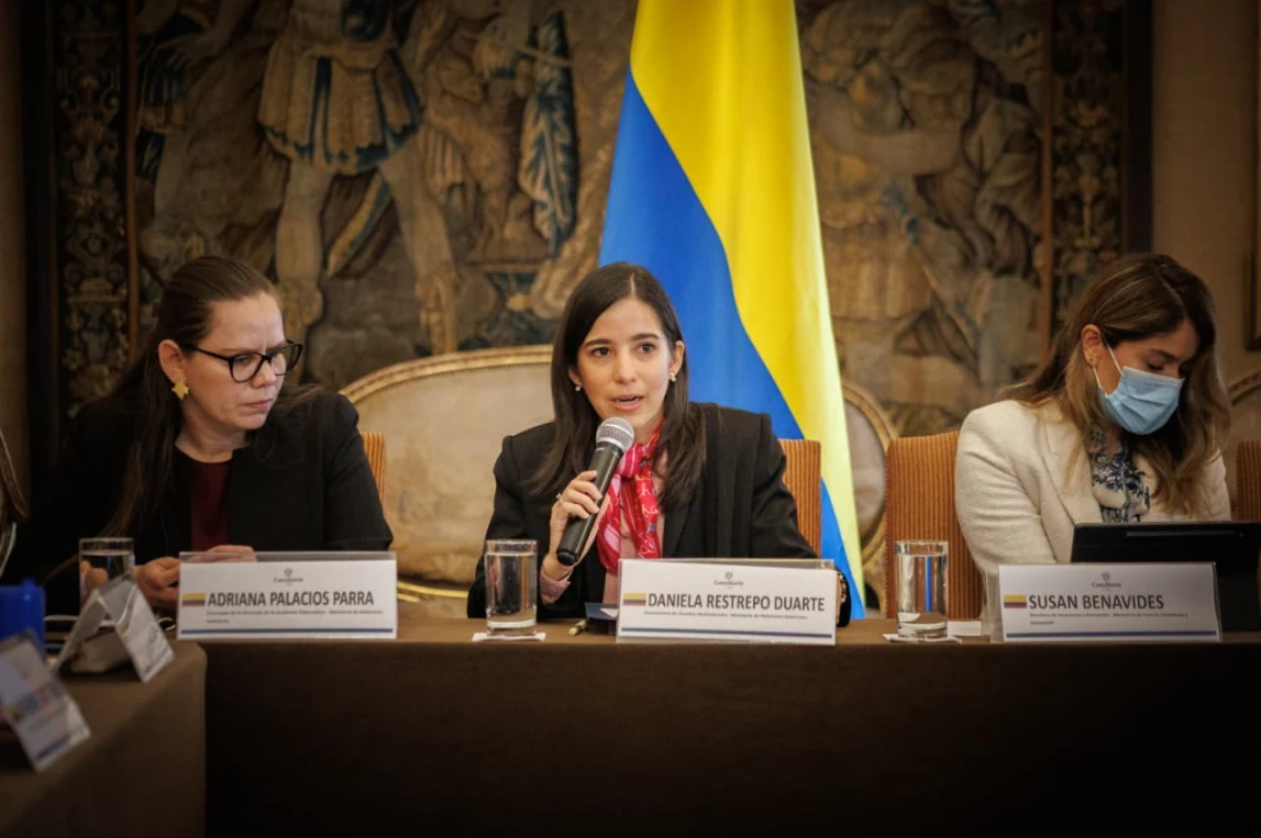 Viceministra Daniella Restrepo lidera avances en hoja de ruta para impulsar la Diplomacia Científica de Colombia