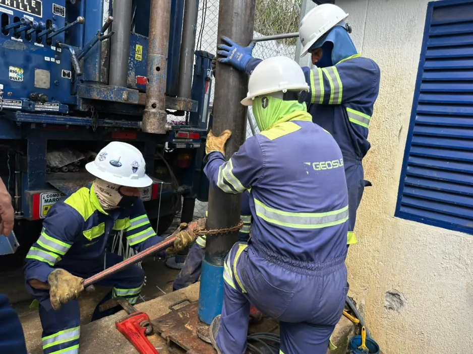 AVANZA ETAPA CLAVE PARA RECUPERAR EL SUMINISTRO DE AGUA EN PUERTO CALDAS